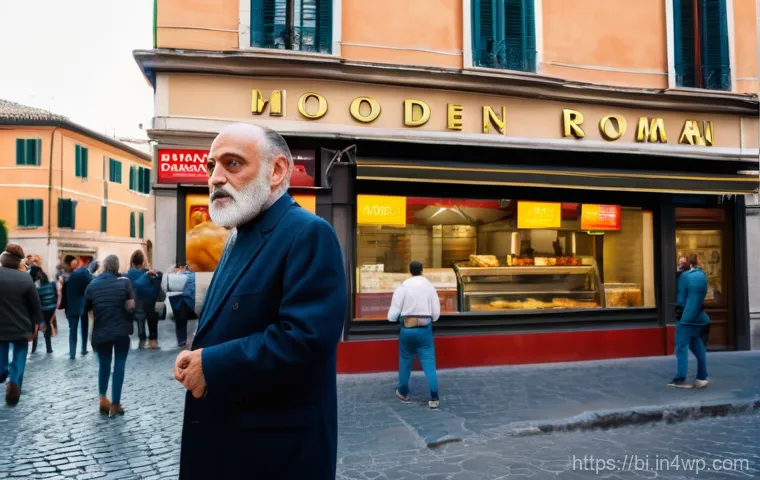 슬로우 푸드 운동 참여하는 법 - A dignified man resembling Carlo Petrini, dressed in smart-casual European attire, stands assertivel...